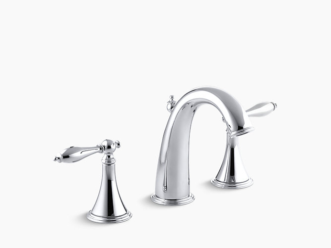 K 310 4m Finial Traditional Widespread Sink Faucet Kohler